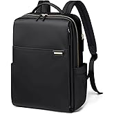 GOLF QUALITY Laptop Backpack for Women, Work Business Traval Computer Backpacks with Laptop Compartment Waterproof Casual Daypack for Travel College,16Inch,Black
