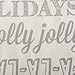 DII 100% Cotton, Machine Washable, Printed Metallic Table Runner For Parties, Christmas & Holidays - 14x108