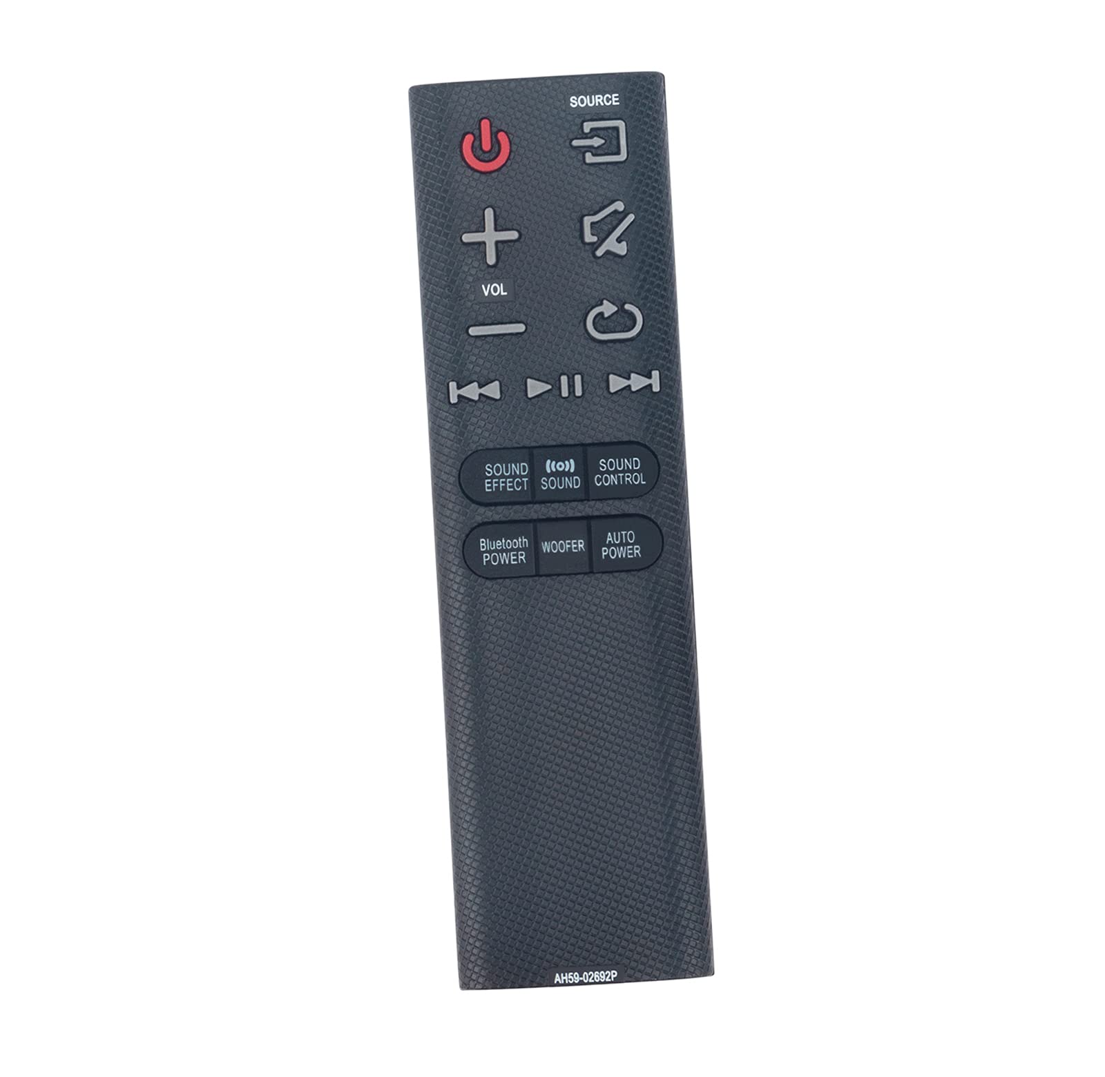 AULCMEET AH59-02692P sub AH59-02692E AH59-02692F Replaced Soundbar Remote Control fit for Samsung Sound Bar HW-JM6000/ZA HW-JM6000JA HW-JM6000ZA HW-JM6000CZA HW-J430 HW-J355 HW-J450 HW-J460 HW-J55