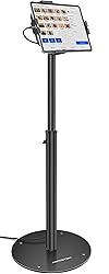 AboveTEK iPad Kiosk Floor Stand - Height Adjustable