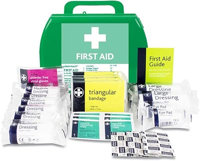 Lewis-Plast Premium Small HSE 10 Person First Aid Kit Box