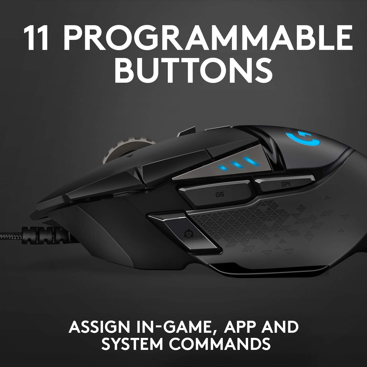 Logitech G502 Hero High Performance Gaming Mouse: Computers & Accessories