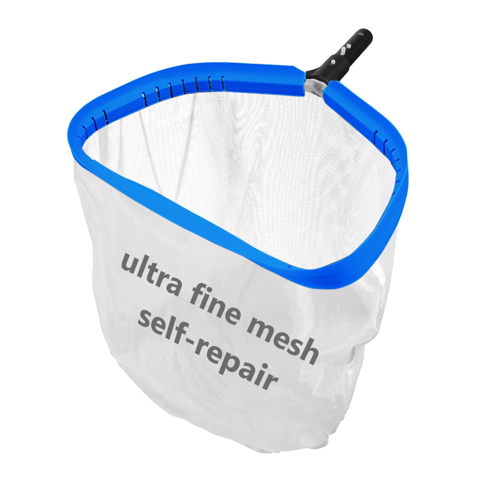 TidyMister Hot Tub Skimmer Net - Fine Mesh Pool Skimmer With 12” Aluminum Pole
