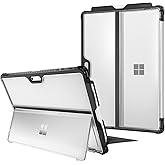Fintie Hard Case for Microsoft Surface Pro 7 Plus/Pro 7/ Pro 6/ Pro 5/ Pro LTE, Shockproof Folio Protective Rugged Cover Comp