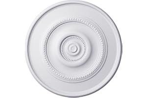 Ekena Millwork CM30DY 30" OD X 2 1/4" P Dylar Ceiling Medallion