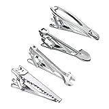 RunootPR Silver Tie Clips for Men Unique Tools
