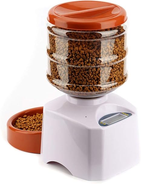 Amazon Com Automatic Pet Feeder For Dogs Cats 5 5l Pet Feeder