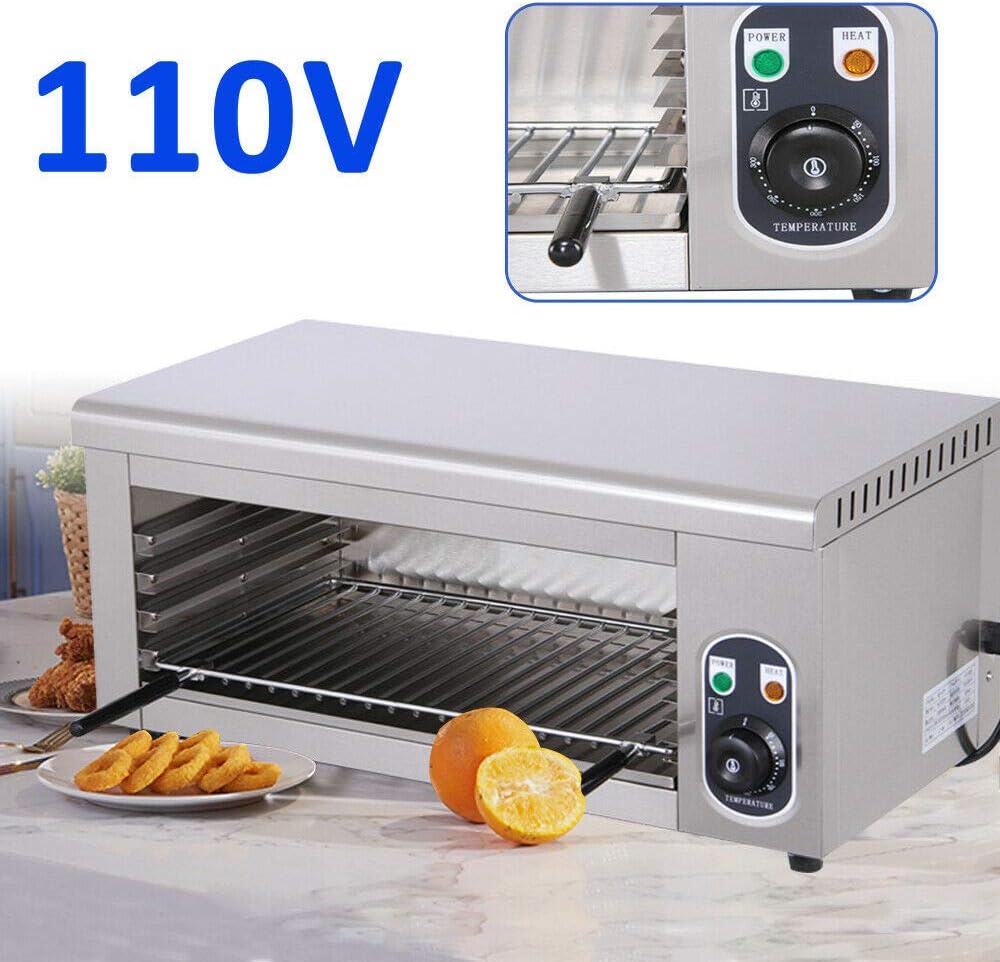 Review Commercial Electric Cheesemelter Steak Grill Broiler 122572 ° F