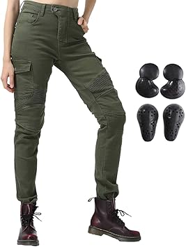 green moto jeans womens