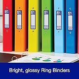 Oxford Premium A4 Ring Binder Orange 25mm 40mm Spine Laminated Board view 9