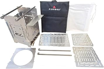 Amazon Firebox ファイヤーボックス G2 ストーブ Complete Set コンプリート セット バーベキューコンロ 焚火台 5インチ ウッドストーブ 日本正規品 ファイヤーボックス Firebox バーベキューコンロ 焚火台