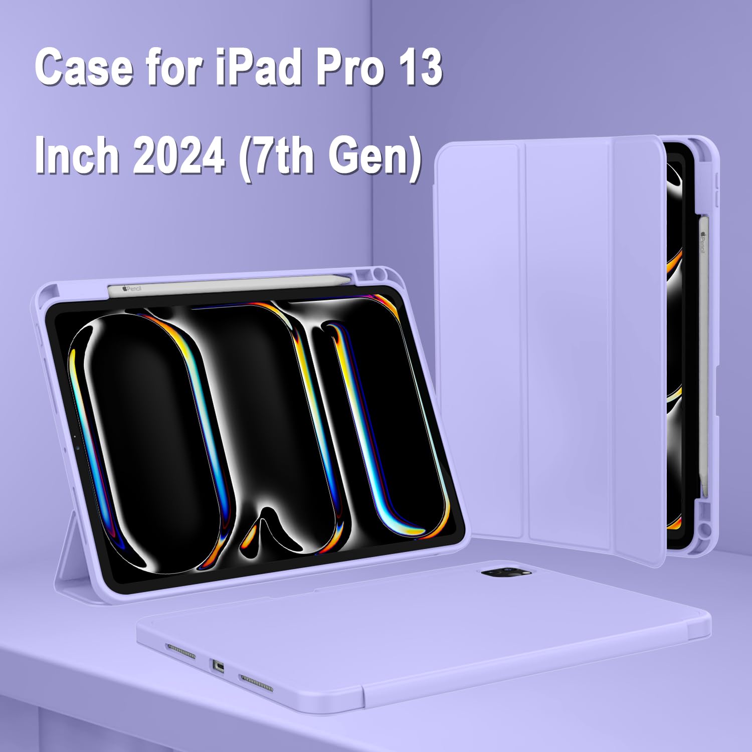 ZryXal New iPad Pro 13 Inch Case M4