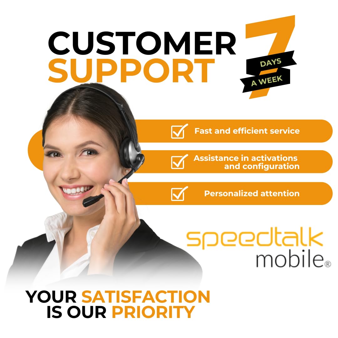 SpeedTalk Mobile SIM Card Starter Kit, Smartphone Cell Phone, GPS Tracker and IoT, Plan Starting at $5 Prepaid, Data, Talk and Text, High Speed 5G 4G LTE, Android iOS, USA, 3 in 1 SIM Kit