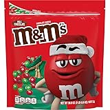 M&M'S Holiday Milk Chocolate Christmas Candy, Party Size, 38 oz Resealable Bag