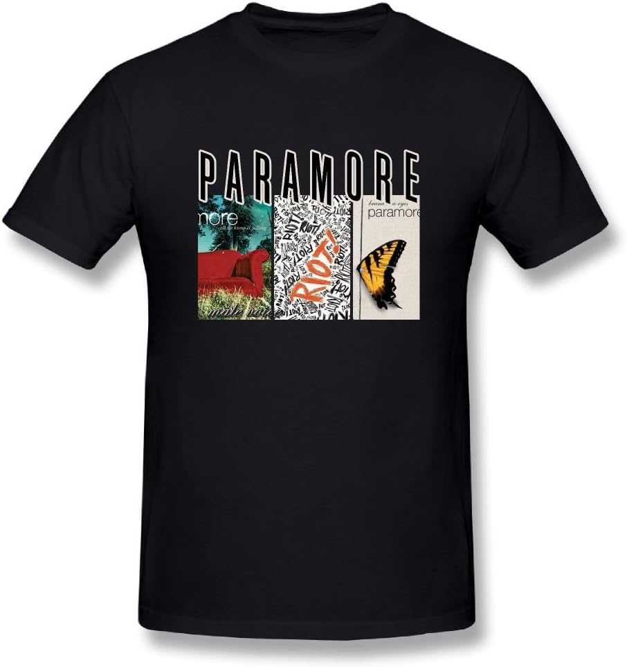 Matta Paramore All We Know is Falling Misery Business Eyes Men's T-Shirt Black
