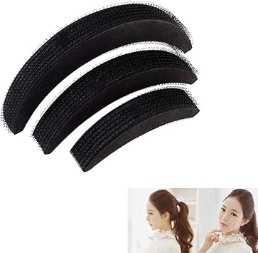 Women Girl Crescent Moon Shape Hair Crescent Modelling Hair Paste
