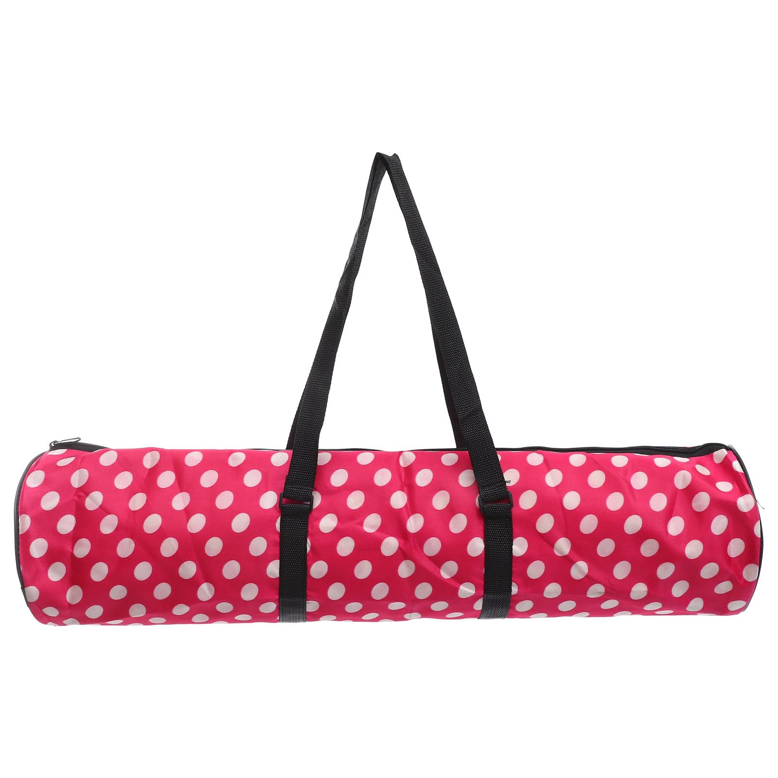 Happyyami Pink Yoga Mat Bag Waterproof Sling Storage Bag for Outdoor Yoga Large Capacity Carrier for Women Ideal for Fitness and Pilates