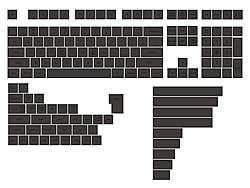KPREPUBLIC Domikey SA ABS Doubleshot Keycap Set BOB