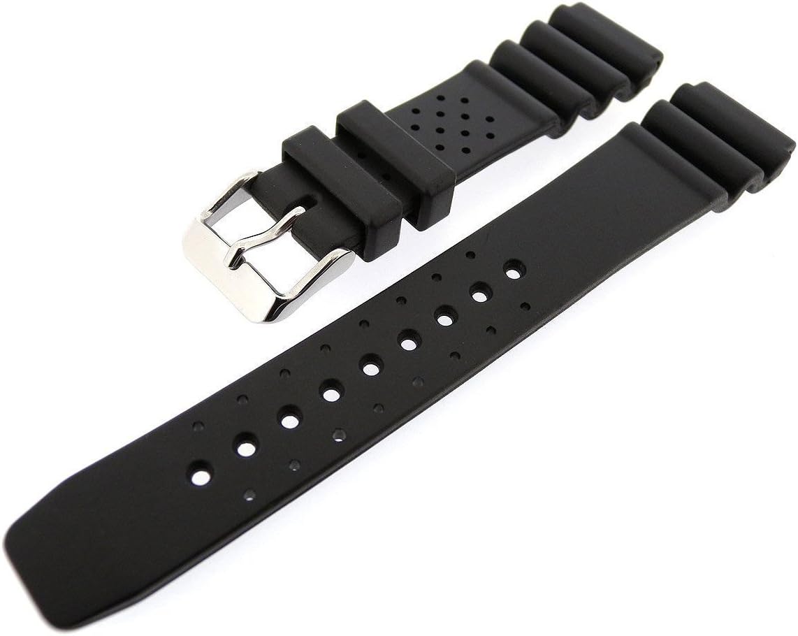 HDT Bonetto Cinturini Rubber Material Strap Model 285 [22mm]