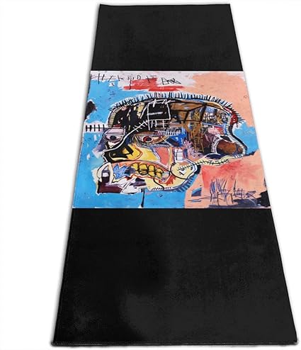 basquiat yoga mat
