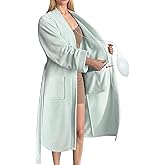 Shishuyu Post Surgery Mastectomy Robe Women with 4 Internal Drain Pockets , Breast Cancer Recovery Robe