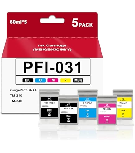 Amazon.com: Canon PFI-031M 55ml Ink Tank for use in TM-240 and TM