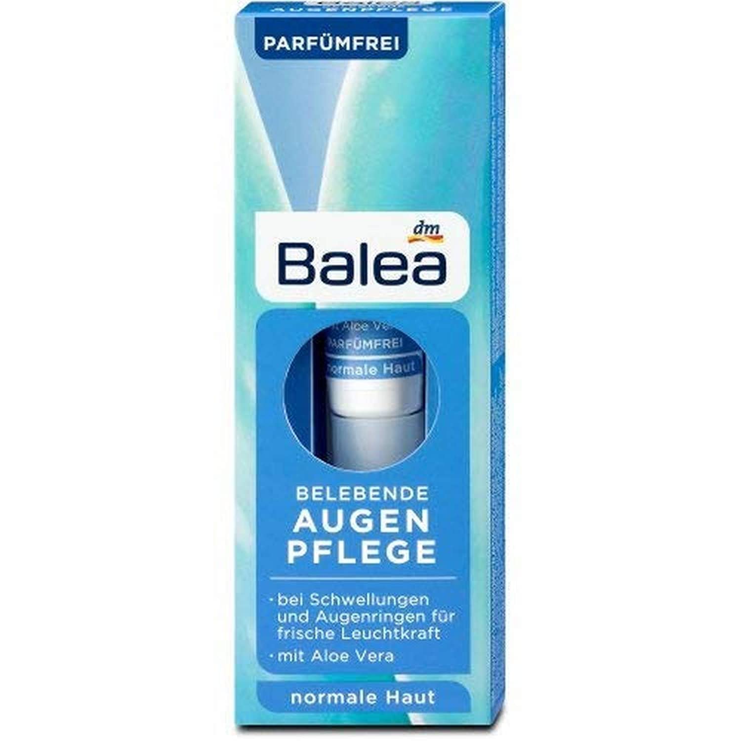 Balea Aqua Eye Roll-On Pack of 4 x 15 g