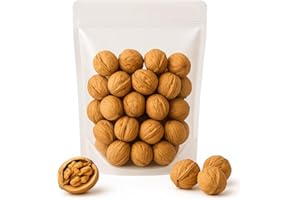 SKY ECOMMERCE Crazy Nuts | California Grown Whole Walnuts In Shell, 1lb | Raw Walnuts Whole Bulk, Nuts in Shells for Squirrels