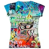 Sweet Gisele Womens New Orleans Graphic T-shirt