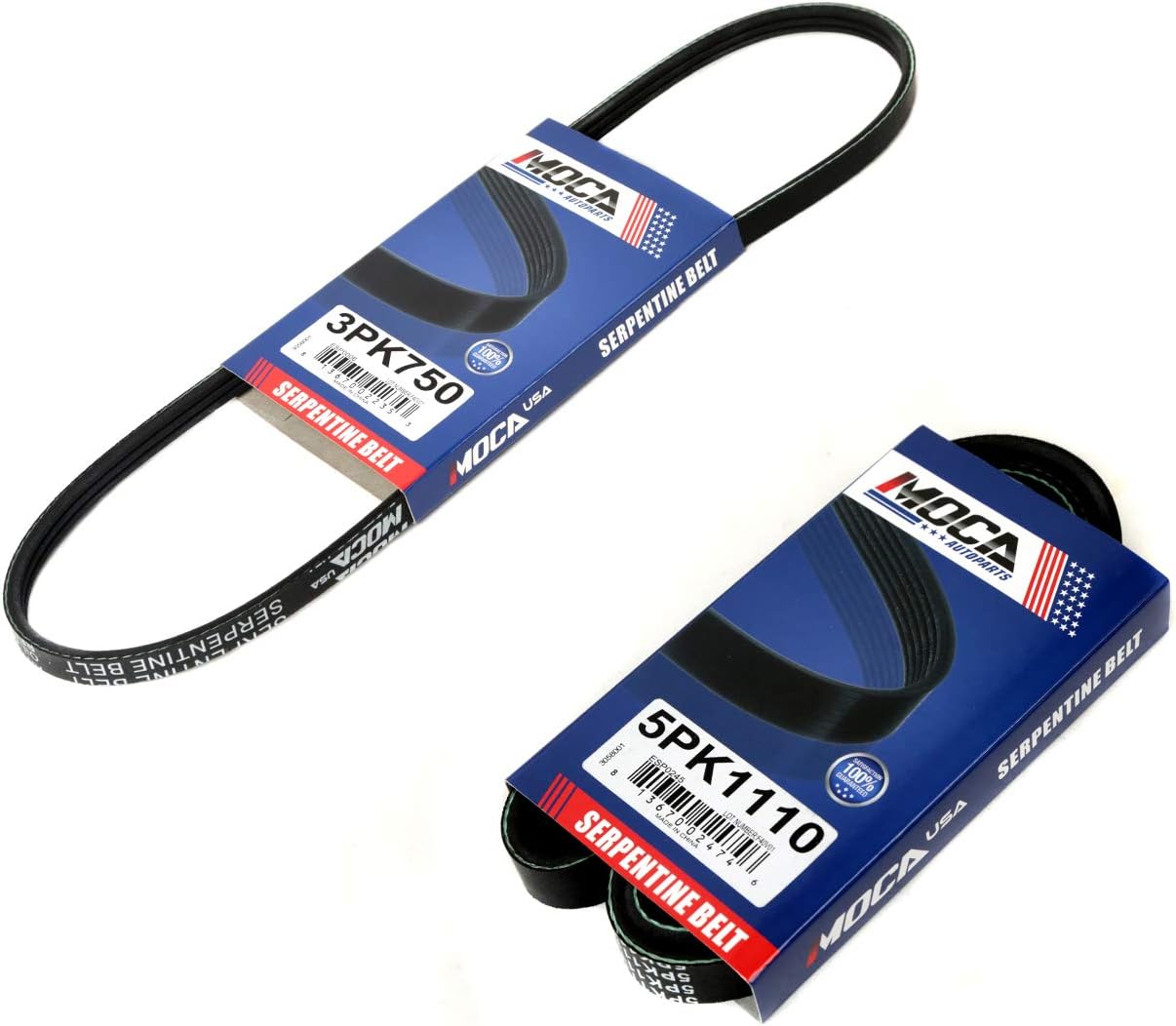 MOCA 3PK750 5PK1110 Serpentine Belt Professional VRibbed Belt Fits 19922001 Toyota