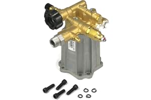 AR ANNOVI REVERBERI , RMV25G30D-EZ , Replacement Plunger Pump Horizontal, 3000 PSI, 2.5 GPM with Easy Start, EZ, Aluminum