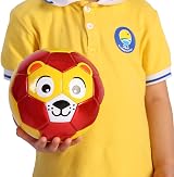 U&C Planet Toddler Soccer Ball Size 2 Mini Football Kids 5.9 in with Pump view 6