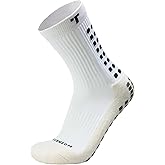 Trusox 3.0 Cushioned Grip Socks, Made in the USA, Non Slip Unisex Grippy Soccer Crew Socks with Grip for Football and Soccer