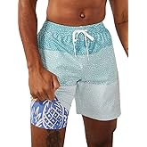 Chubbies Lined Mens Swim Trunks 7 Inch – Swim Shorts and Mens Shorts with Elastic Waist, Stretch, Boxer Brief Liner, UPF 50+