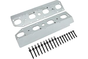 Exhaust Manifold Gasket Set Exhaust Manifold Gasket Set with Bolts Studs 05045495AA Replacement for 5.7L