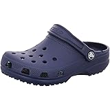 CrocsUnisex Kids Classic Clog U-Kd Crcs Sandal, Navy, 33/34 EU