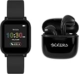 Tikkers Teen Series 10 Black Smartwatch and Earbuds Set TKS10-0002-SETARG view 1
