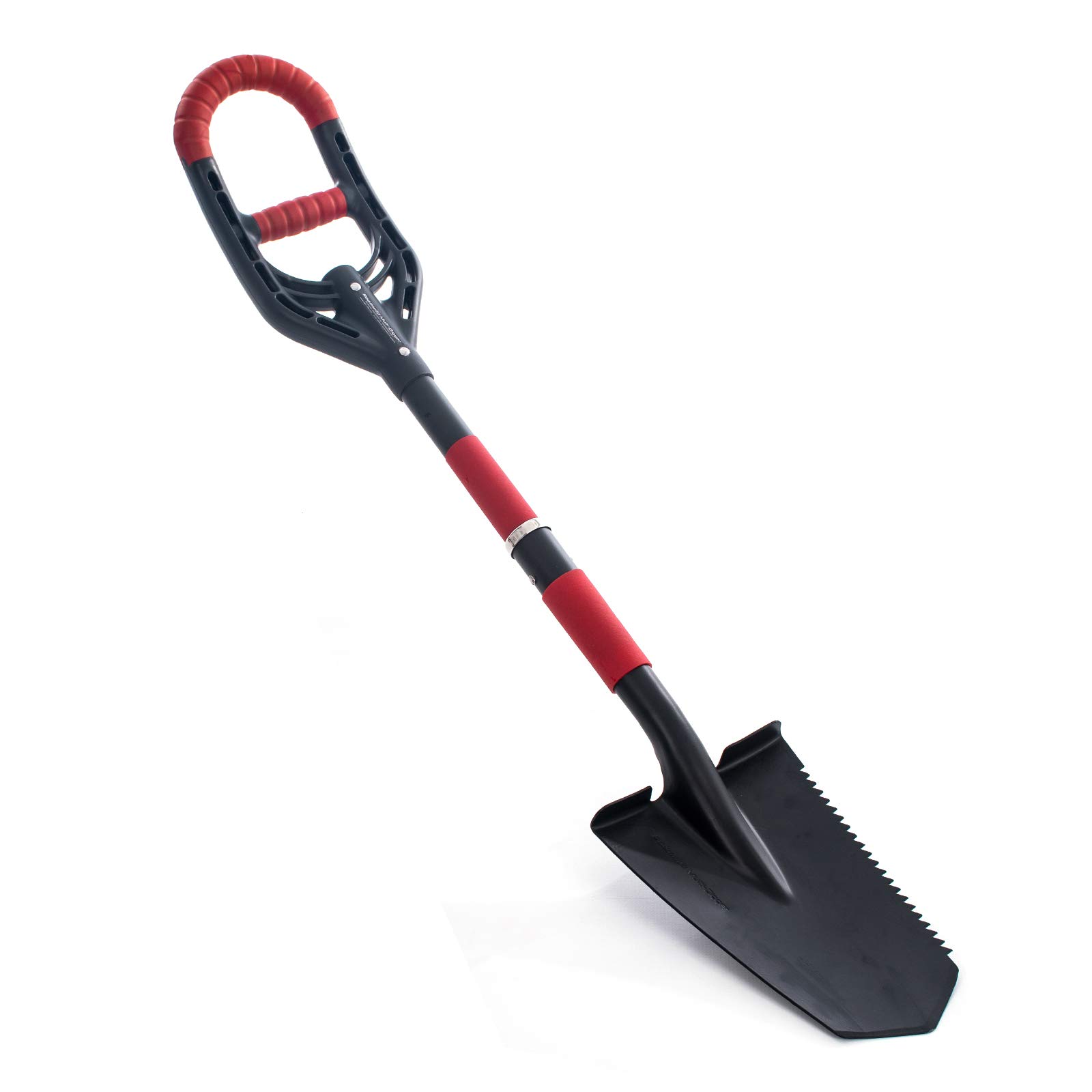 Photo 1 of Roamwild Multi-Digger Garden Spade – Reinforced Fibreglass Light Weight Gardening Arrow Head Shovel with Unique Dual Soft AIR Light Grip Technology and Root Saw Stump Cutter.