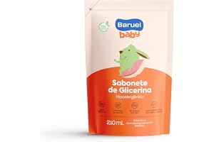 Sabonete Líquido Bebê Glicerina Refil 210ml – Baruel Baby