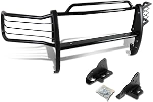 DNA MOTORING GRILL-G-026-BK Front Bumper Brush Grille Guard,Black