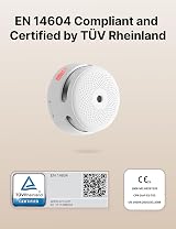 X-Sense XS01 Standalone Mini Smoke Alarm, 10-Year Battery, Magnetic Mount view 2
