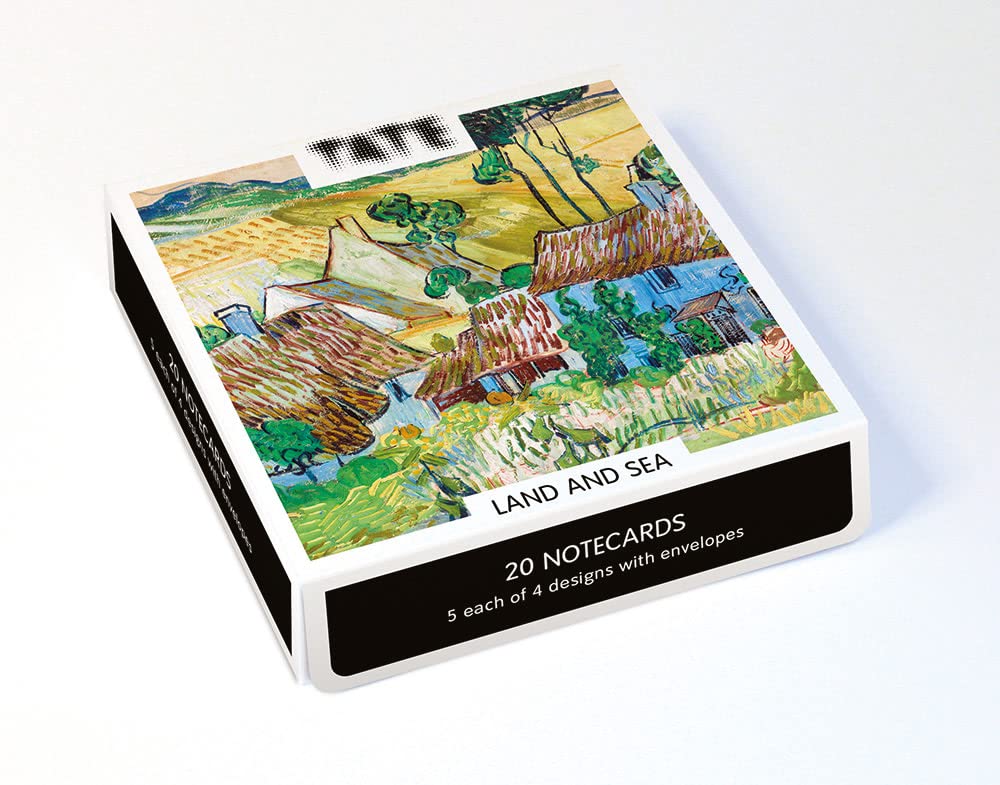 Museums & Galleries - 20 Notecards & Envelopes Boxed (TATE, Land & Sea Illustrations) ETE049 — image 1