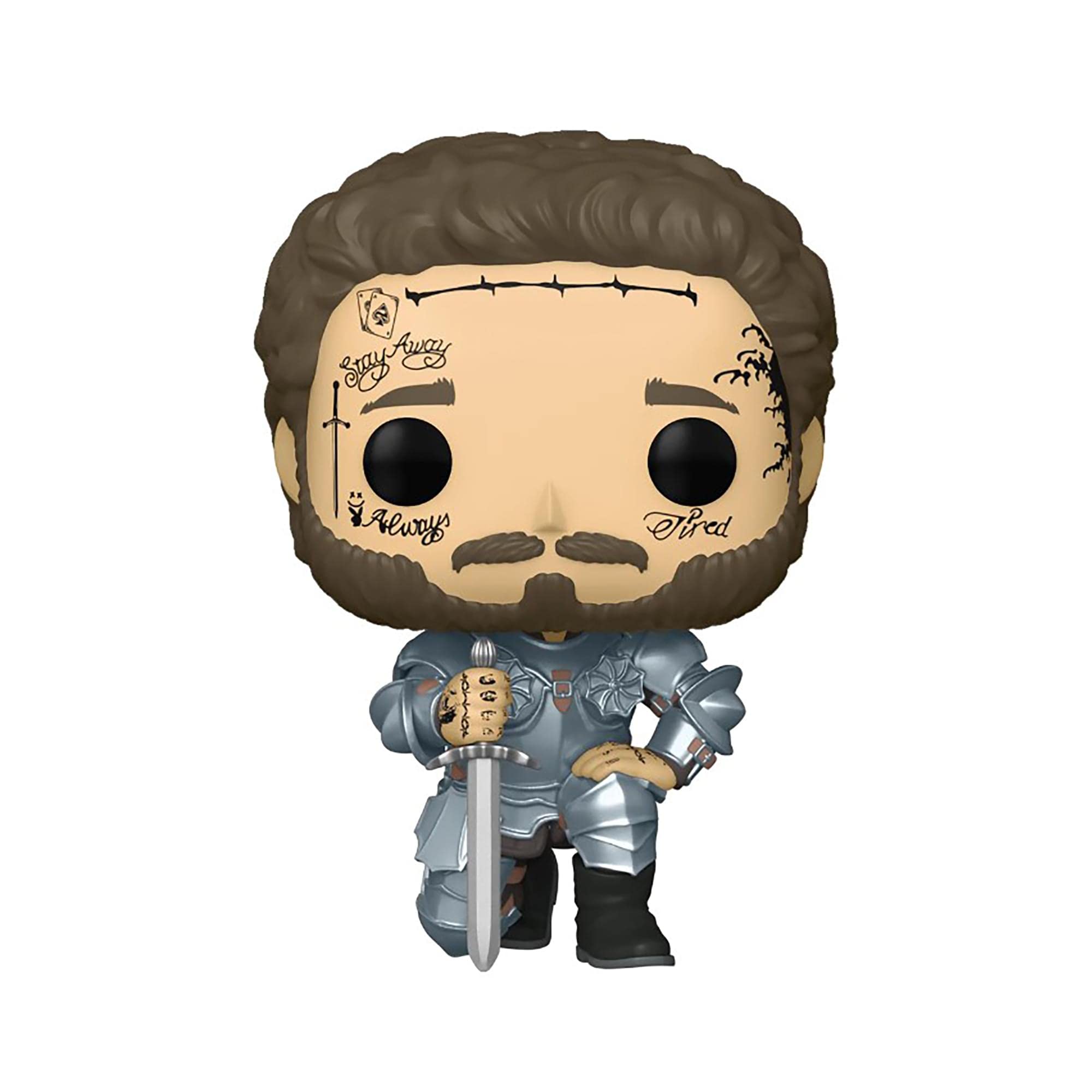 Funko POP! Rocks: Knight Post Malone Collectible Toy - Collectable Vinyl Figure - Gift Idea - Official Merchandise - Toys for Kids & Adults - Music Fans - Model Figure for Collectors and Display