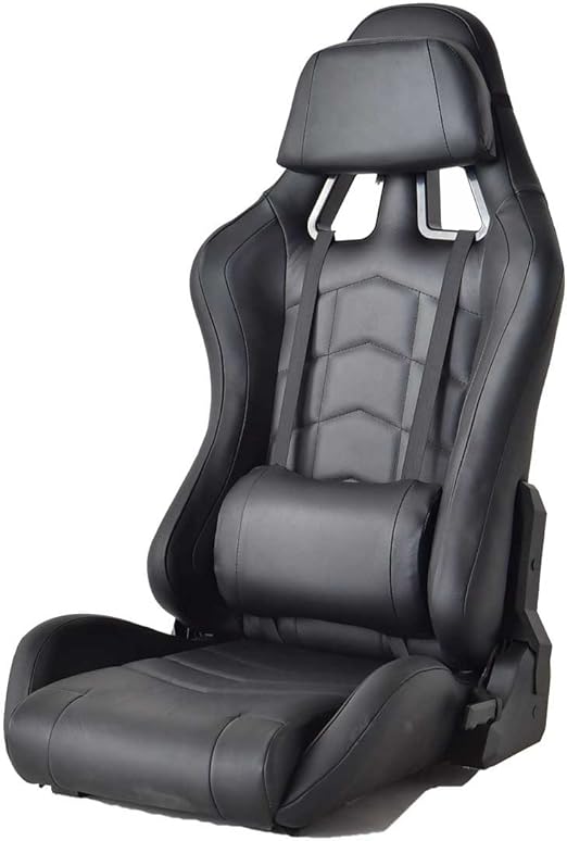 Amazon Co Jp タンスのゲン 本革仕様 ゲーミングチェア 座椅子タイプ 180度 リクライニング レバー式 パーソナルチェア グランツ ブラック Bk 539 ホーム キッチン