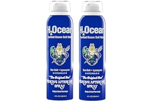 H2Ocean Piercing Aftercare Spray, Saline Spray for Piercings Cleaning Solution, with Sea Salt Nipple, Ear, Nose, Lip, Belly Piercings Cleaning Spray with Sea Salt & Bump Treatment, Set of 2