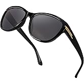 SIPHEW Polarized Sunglasses for Women, Trendy Classic Sun Glasses with UV400 Protection for Outdoor/Driving