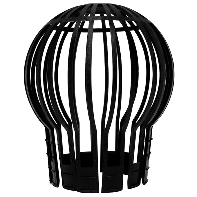 Gutter pipe leaf Downpipe trap guard protection set of 2 Leaves