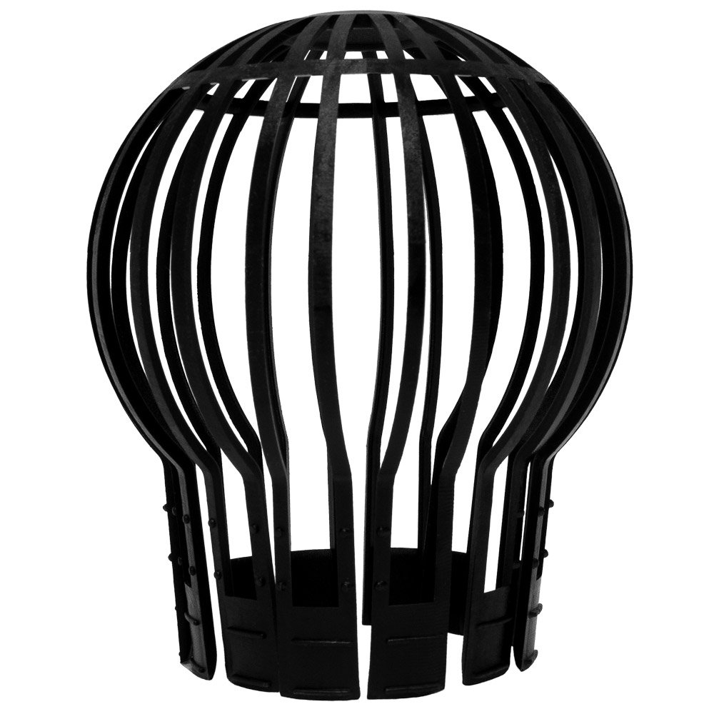 Gutter pipe leaf Downpipe trap guard protection - set of 2 - Leaves stop