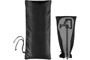 Outdoor Faucet Cover Socks for Winter Freeze Protection, Homsky 28" L x 15" W Large Faucet Covers for Outside, Reusable Outdoor Yard Spigot Cover, Antifreeze Long Water Insulated Faucet Cover Socks