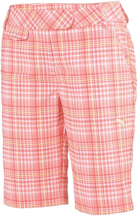 PUMA Golf NA Women's Plaid Tech Bermuda Short